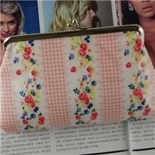批发外贸日单大创企业碎花/化妆包/时尚女士韩国洗漱包零钱包