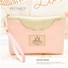 爆款女包欧美手拿包外贸时尚水饺化妆包批发大容量瑞丽收纳包