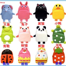 秋冬时尚新款pu儿童书包幼儿卡通双肩包儿童背包千祥箱包厂