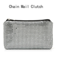 批发外贸/摩登潮流银色加厚晚宴包/手机多功能收纳包袋2149爆款