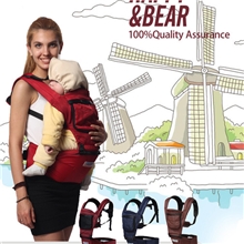 正品嗨皮熊韩版婴儿背带夏季透气宝宝背带腰凳抱带宝宝抱带