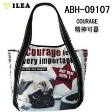 帆布包女包时尚休闲包新款女式单肩女包大容量女包印花帆布包