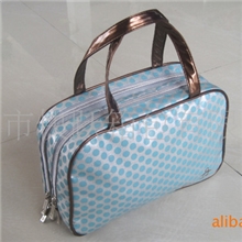 供应（出口日本）2013年新款闪亮pvc革手提化妆包|化妆包