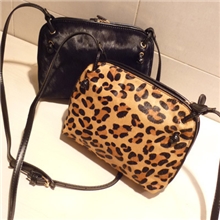 2013秋季新款马毛豹纹单肩小包牛二层单肩包