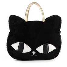 928实拍秋冬款大师经典之作可爱猫猫百搭高贵气质手提包爆款女包