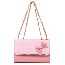 935#2012韩版夏季新款可爱蝴蝶结糖果色链条包包单肩斜挎女包