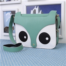 2013新款韩版超萌淘气斜挎女包小狐狸复古单肩品牌漆面女包批发