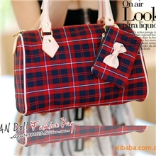 2012新款女包时尚女包苏格兰格子女包，白沟女包厂家直销a12