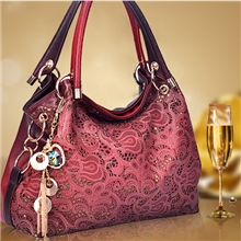 2013时尚夏季新款镂空女包手提单肩斜跨包包厂家直销zz81