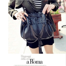 新款韩版冬季新款女包时尚骷髅包潮女包包热销单肩包批发A77