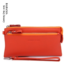 手抓女包2013新款欧美潮包时尚简约女士长款钱包真皮手包包零钱包