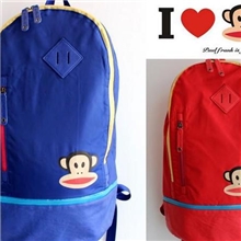 专柜新品大嘴*猴情侣款双肩背包书包92130065