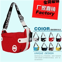 最新款正品mm木村井泓原宿包包个性男女邮差包帆布斜挎包