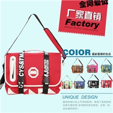 2013新款正品mm木村井泓原宿邮差包男女时尚休闲斜挎包单肩包