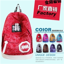 2013新款正品mm木村井泓原宿男女休闲时尚书包双肩包背包批发