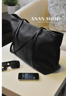 女包批发欧美气质大包复古百搭蛇纹大容量通勤包单肩包韩版包包潮