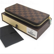 供应大容量拉链钱包手包男女通用60017新款男女钱包