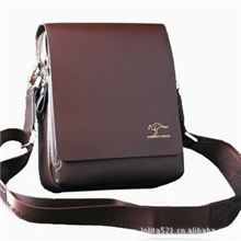 网络爆款实体批发澳大利亚袋鼠男士单肩斜挎商务休闲包11-4362