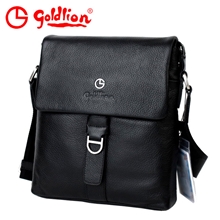 新款金利来男包专柜正品头层牛皮男士单肩包斜挎休闲男包55101-5