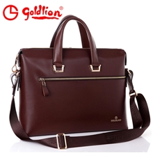 新款金利来男包正品真皮牛皮包包商务手提包电脑包公文包8039-3