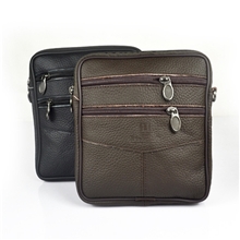 批发纯皮真皮男士休闲腰包时尚单肩包Y033