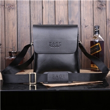 【巴歌】男士单肩包斜挎包新款休闲时尚皮包精品韩版皮包