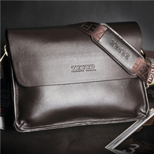 厂家直销休闲男公文包男士牛皮单肩包横款商务包包真皮斜挎包