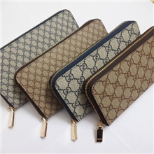 酷奇2013新款男士长款手拿包女士单拉链钱包批发外贸一件代发