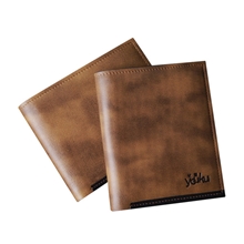 优酷男士真皮新款钱包头层牛皮短款竖型韩版高档商务钱包厂家批发