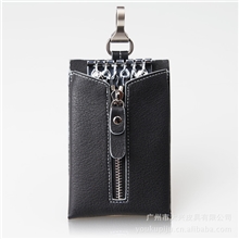 广州皮具批发休闲高档真皮钥匙包韩版钥匙扣包牛皮钥匙皮韩版