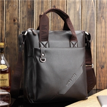 高档男士真皮手提包电脑包单肩斜挎公文包商务休闲包一件代发