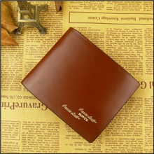 2013广州厂家批发真皮男士短款钱包时尚休闲牛皮钱夹5102#03