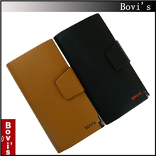 2013厂家直销休闲搭扣长款钱包真皮男士休闲钱夹专柜批发8019-3