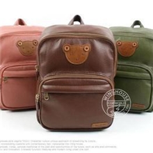 外贸香港韩国winghouse小熊PU背包小学生幼儿园双肩书包大亲子包