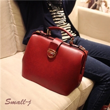 2012韩版女包医生包女包仿真皮手提斜跨包复古医生包3248