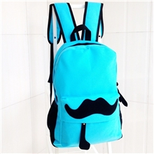 混批大胡子爆潮大中学生双肩包可爱书包休闲男女通用双肩背包批发