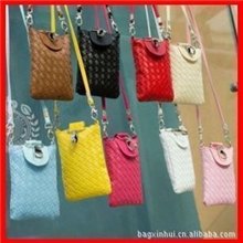 供应韩国女包明星同款热卖编织包手机包女包斜跨小包