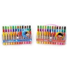 热销官方正品水彩笔，36色西瓜太郎简装彩色笔，R076688-1