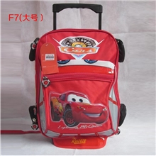 汽车总动员小学生拉杆书包幼儿园儿童双肩背包厂家直销一件代批发