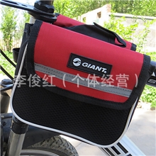 厂家直销小款自行车前梁包马鞍包，双鞍包三合一上管包骑行装备