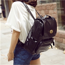 2012新款韩版休闲风大容量甜美双肩包书包学生包潮款女包包A137