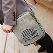 5116批发韩版新款潮男式休闲包帆布包男包单肩包斜挎包供应