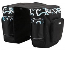 乐炫自行车双侧驮包山地车后架包骑行后货架包14154三色37L