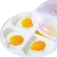 欧凯斯微波炉蒸蛋器煮蛋器煎蛋器浪漫心型4蛋蒸蛋器120g