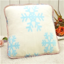 212221喜多多批发日本余单时尚简约抱枕套雪花单抱枕套沙发靠垫