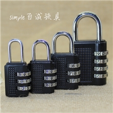多种规格防盗金属大小密码锁房门健身房柜门抽屉箱包锁800140-1