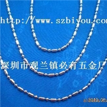 厂家供应2.4mm不锈钢珠链