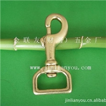 厂家供应财誉品质保证合金钩扣铜狗扣宠物狗扣