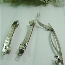 6~10CM三片弹簧夹顶夹金属发夹蝴蝶结发饰材料