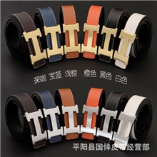 H扣真皮精品皮带男士女款腰带Lrv2